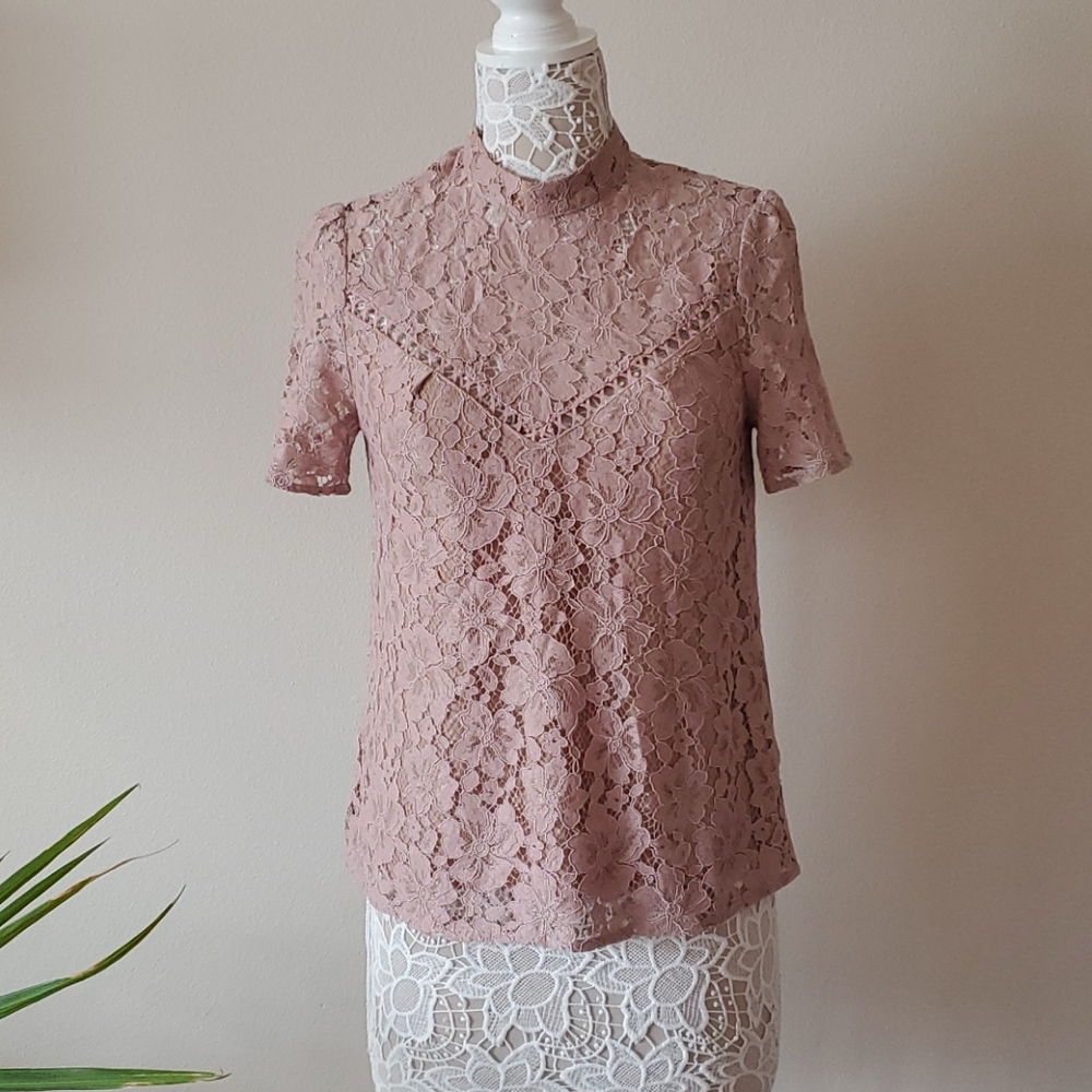 Wayf Greyson Lace Top
